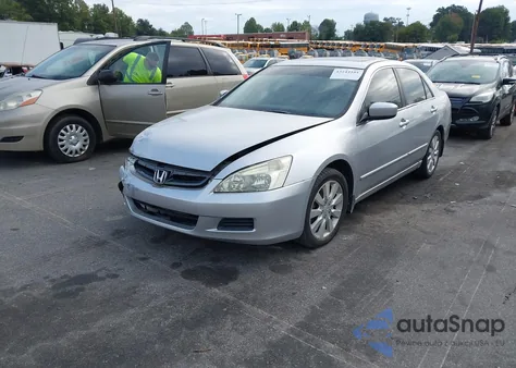 2006 Honda Accord Sdn Ex-L V6 из США, поврежденный, VIN 1HGCM66556A003861